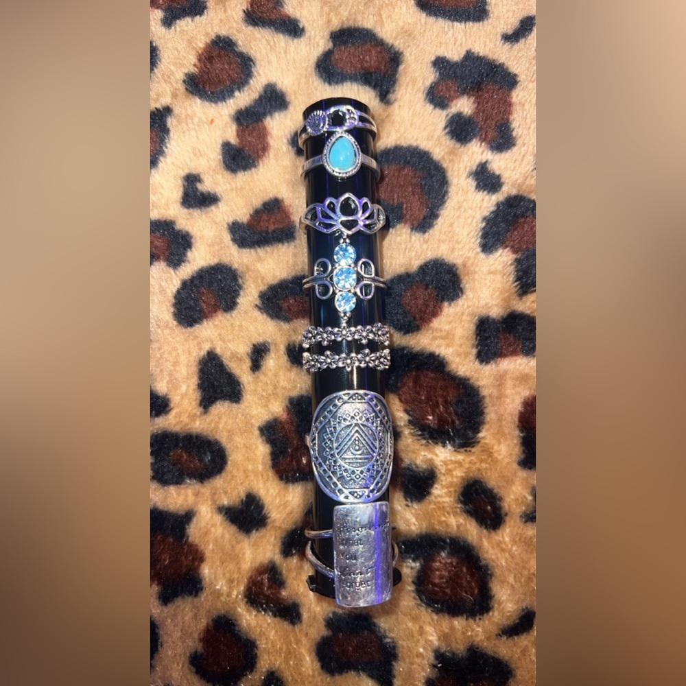 🩶Silver and Blue Boho Jewelry Bundle🩵